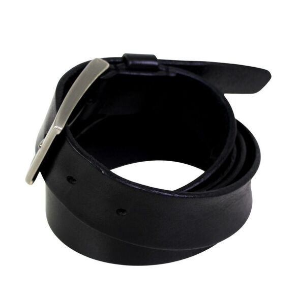 Joseph Abboud BLACK GENUINE LEATHER 1 1/4"Wd CASUAL DRESS MEN'S BELT Sz 40 (X84 - Picture 3 of 14